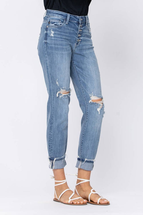 Judy Blue High-Waist Boyfriend
