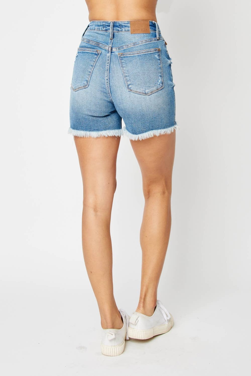 Judy Blue Button Fly Cut Off Shorts