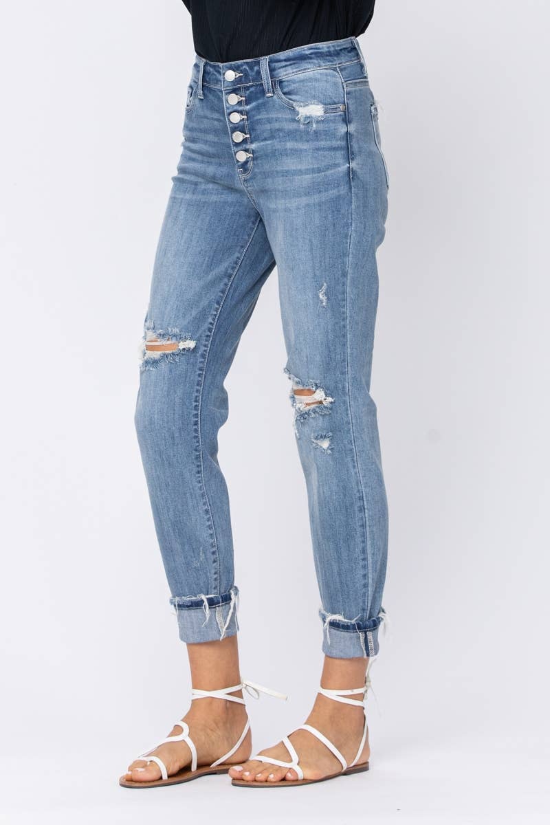 Judy Blue High-Waist Boyfriend